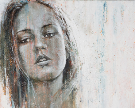 Adèle - 80 cm x 60 cm - acryl on canvas - price on request