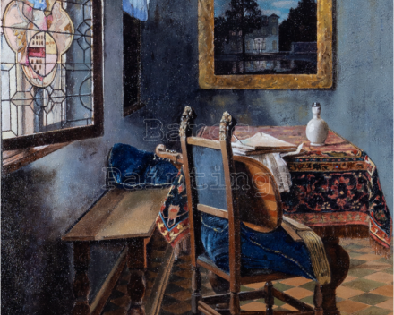 Ceci n'est pas un Vermeer - 70 cm x 50 cm - acryl on canvas - price on request
