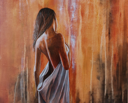 Introspection 12 - 60 cm x 60 cm - acryl on canvas - price on request