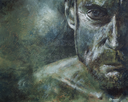 James - 30 cm x 40 cm - acryl on canvas - price on request