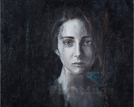 Pale Lena - 60 x 60 - acryl on canvas - private collection