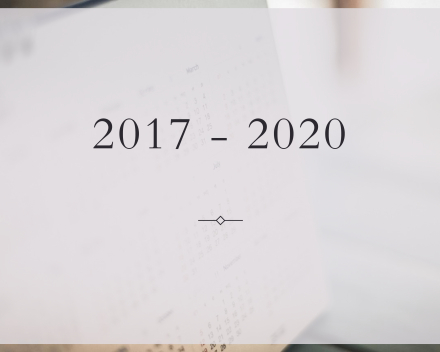 2017 - 2020
