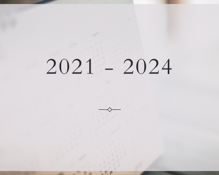 2021 - 2024